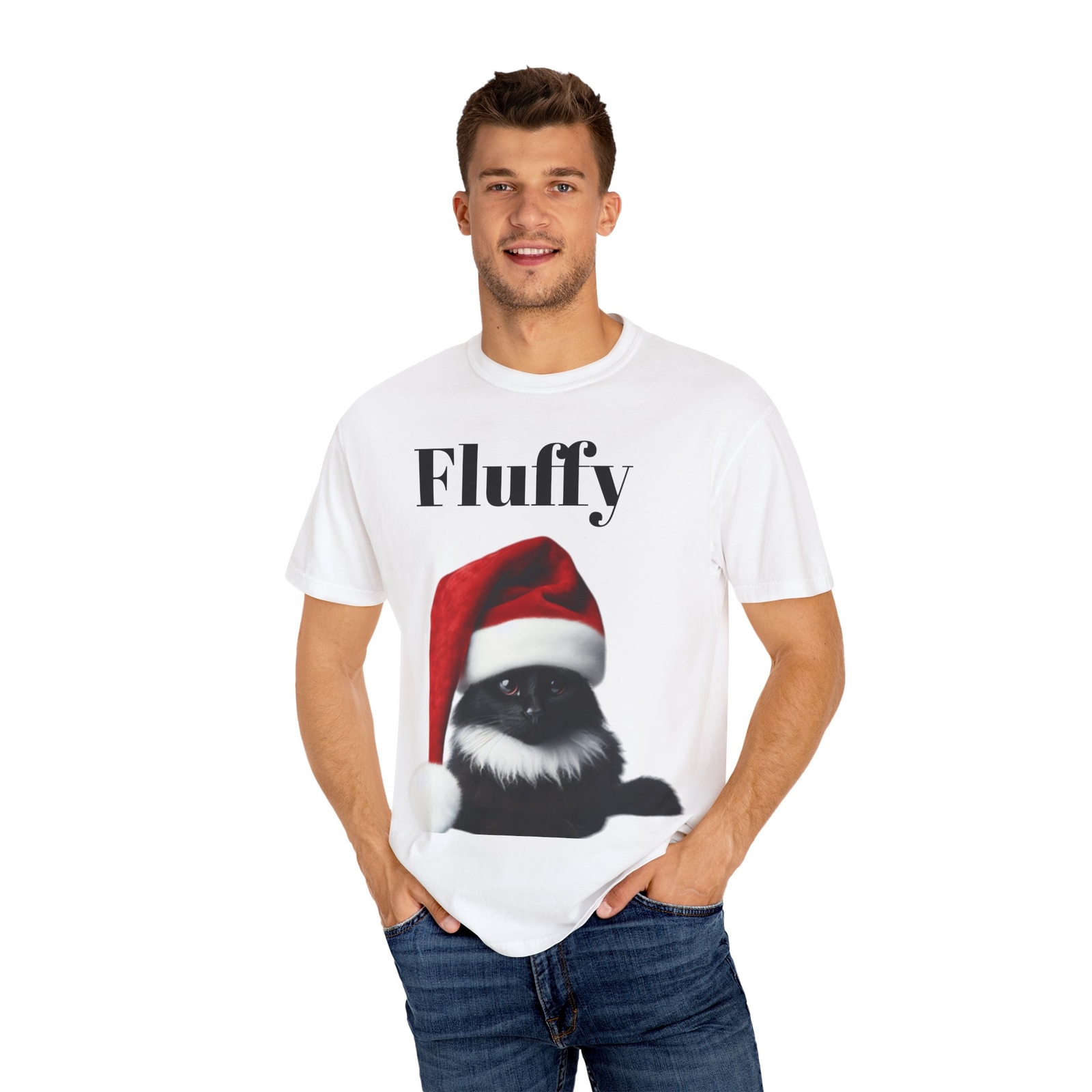 Custom Unisex Garment-Dyed T-shirt