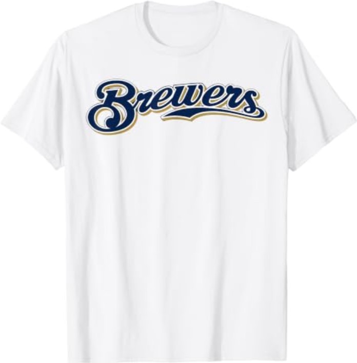 Brewers Vintage Sports Graphic T-Shirt T-Shirt