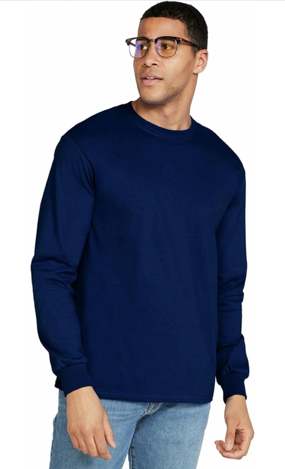Gildan G2400 Ultra Cotton Long Sleeve US Cotton Heavyweight Plain Blank T-Shirt