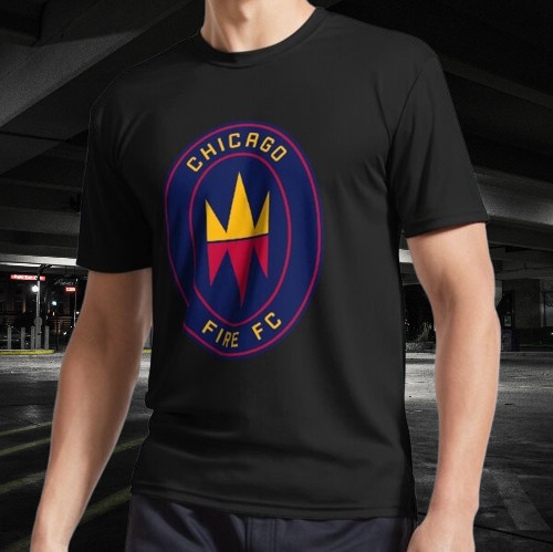 The Fire Logo Active T-Shirt Funny Size Mode American T-shirt