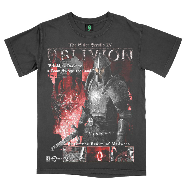 Graveyard Goods Large Tee Oblivion Daedra Alt Color Variant LE 100 Never Worn
