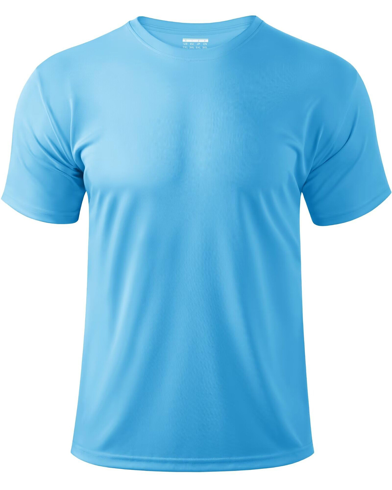 UPF50+ Men’s UV Shirts Short Sleeve Quick Dry Performance Gym Workout Athletic T