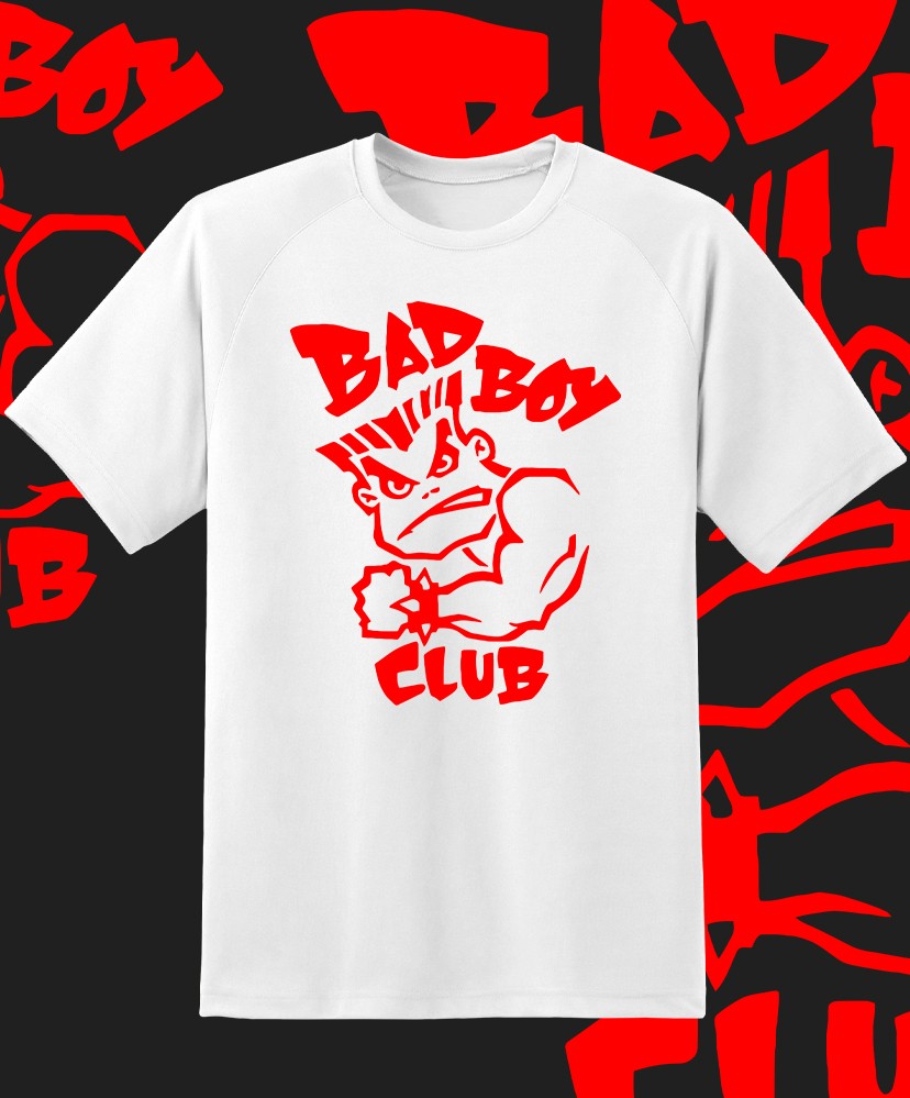 Bad Boy Club Retro Main RED Logo Retro Shirt Fast Ship!