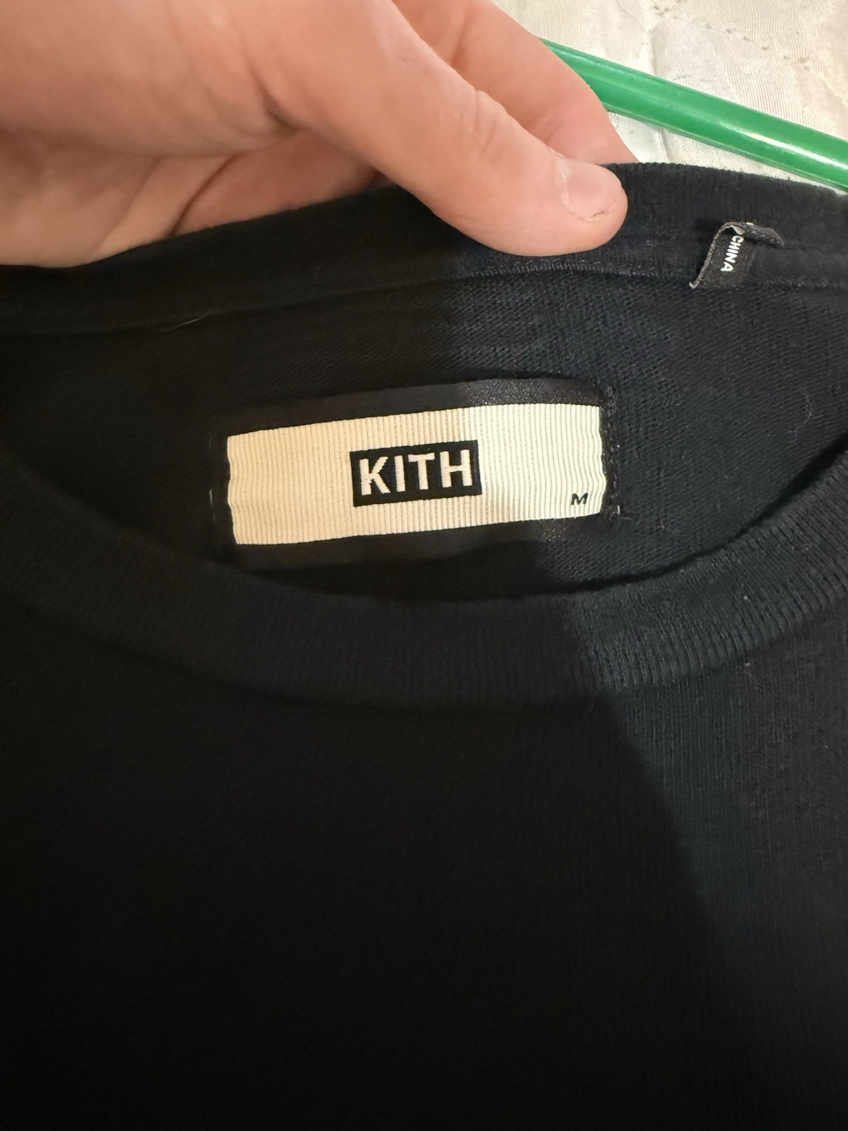 Kith Men’s Long Sleeve Rubber 3D Logo