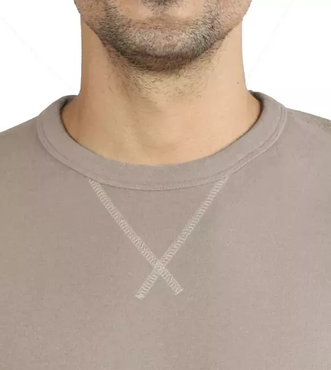 Jachs Men’s Ultra Soft Crew Tee Size Small stone beige