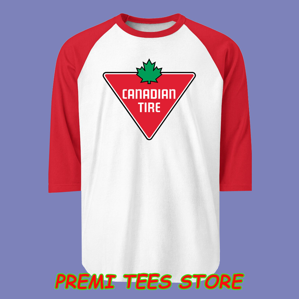 Canadian Tire Corporation Men’s Raglan Red Size S to 2XL