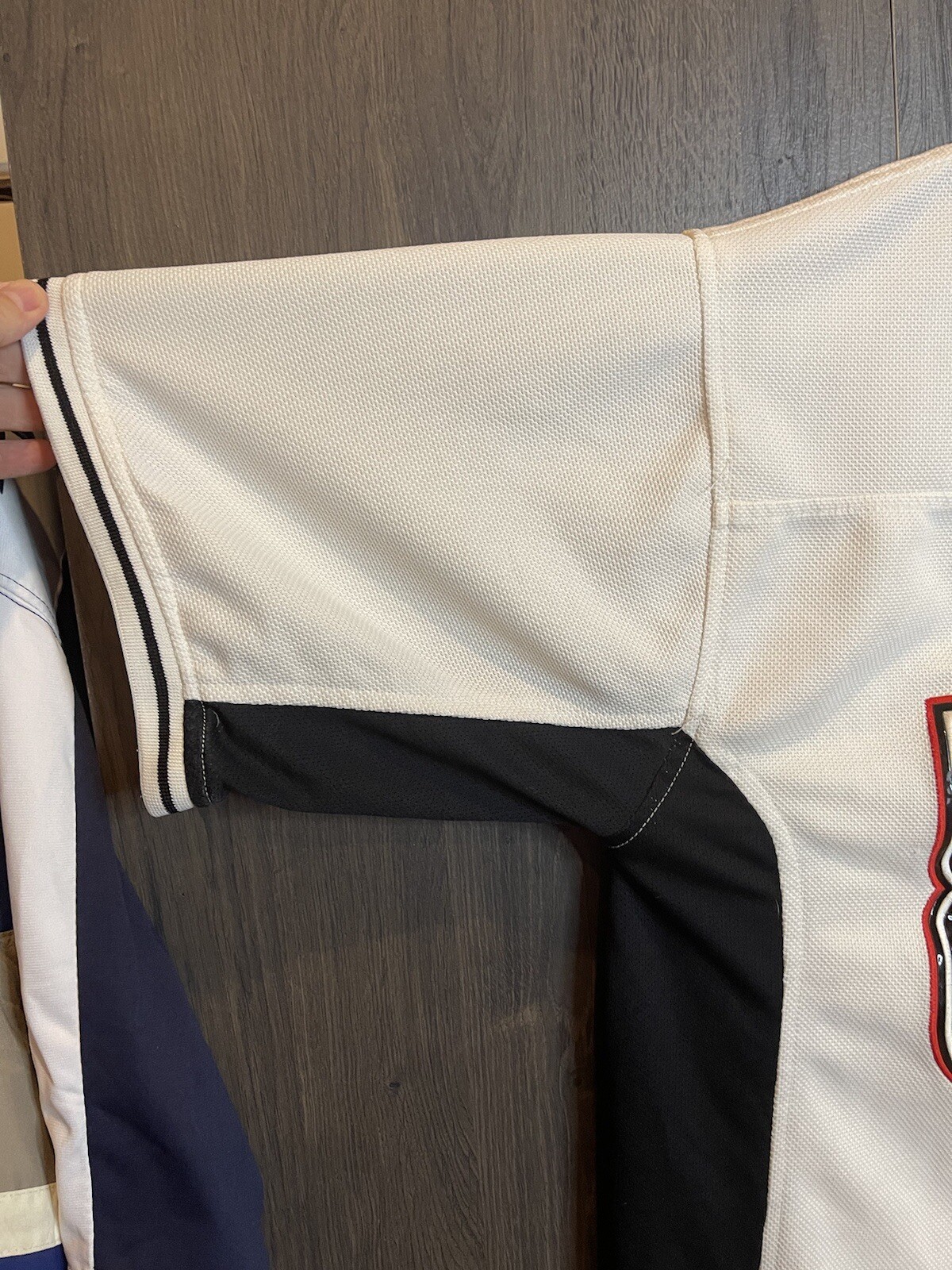Vonde Sports Jersey Full Zip Adult XL White