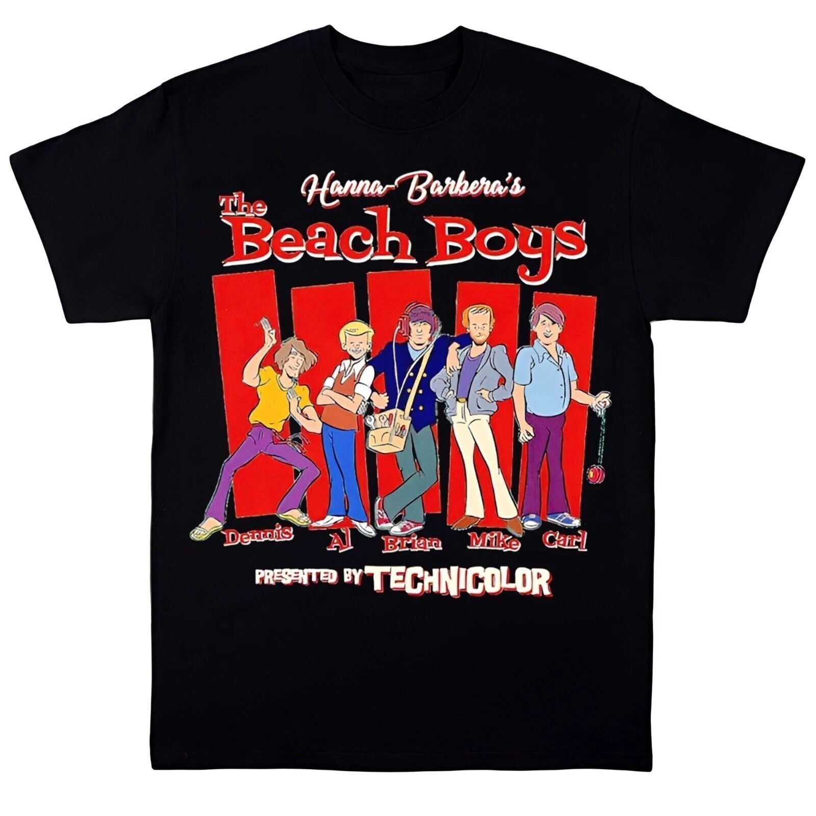 New Popular The Beach Boys Fan Gift Rock Music Unisex S-5XL Shirt TC93