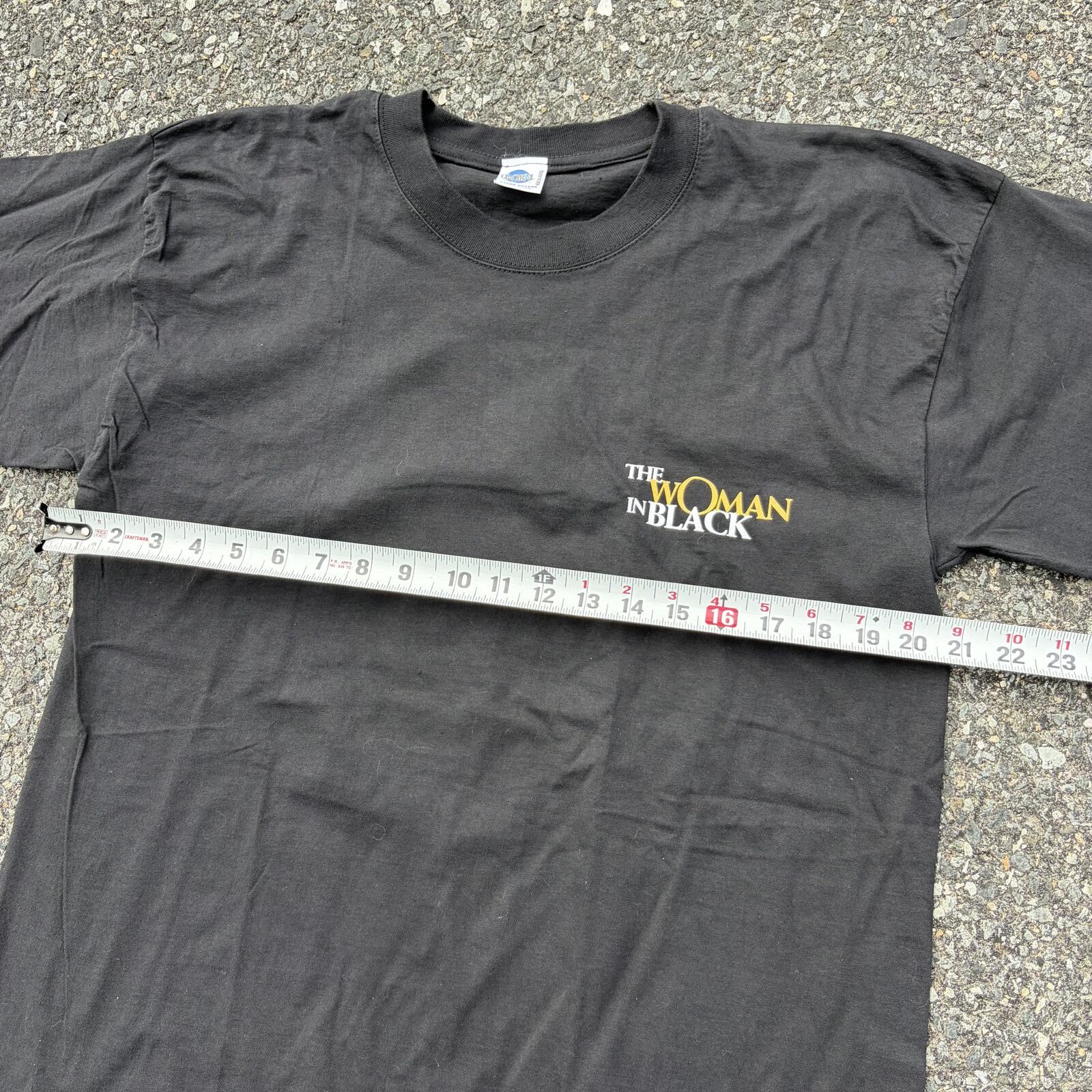 The Woman in Black Graphic T-Shirt Black One Size