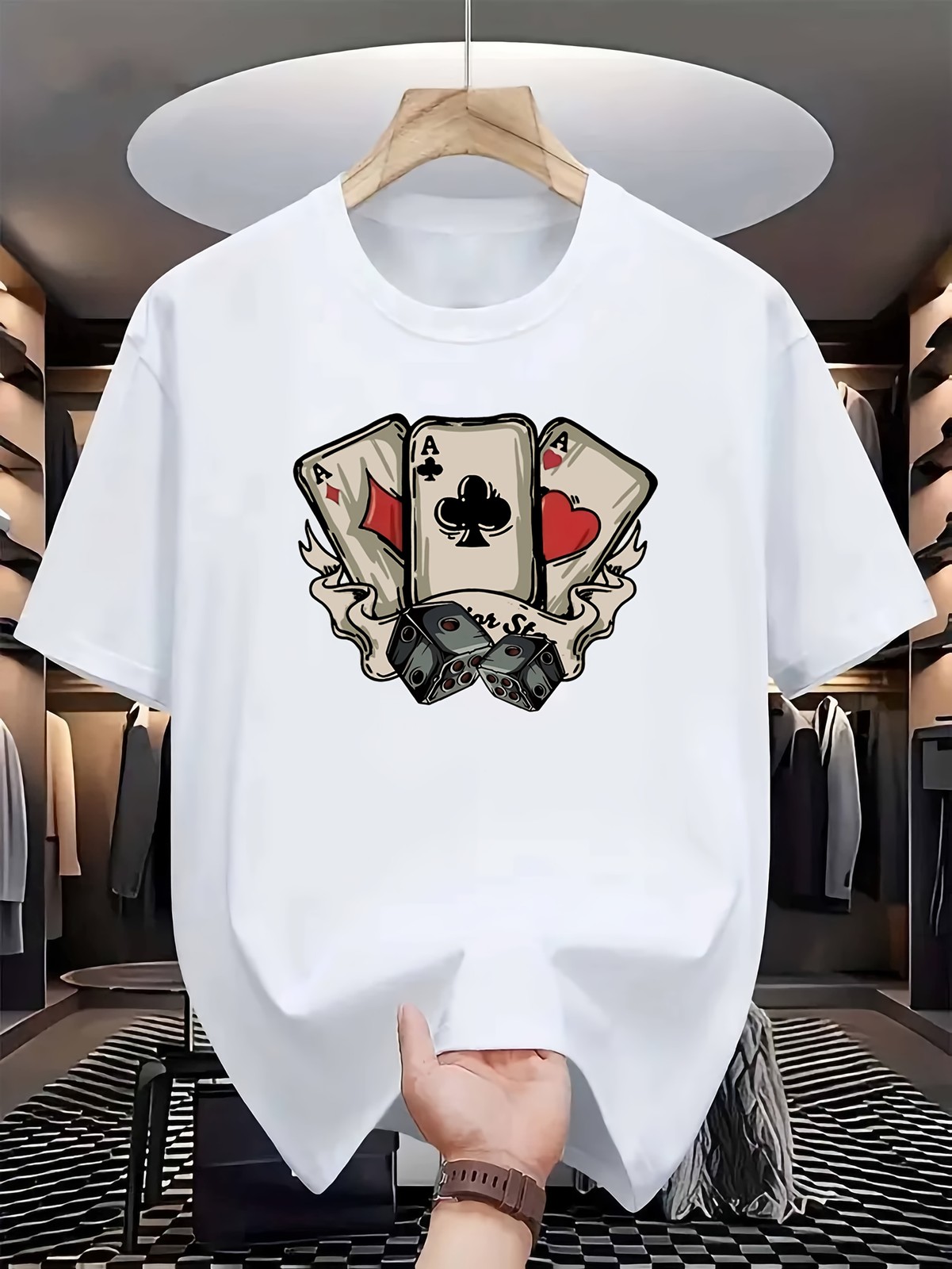 Men’S Stylish Print T-Shirt