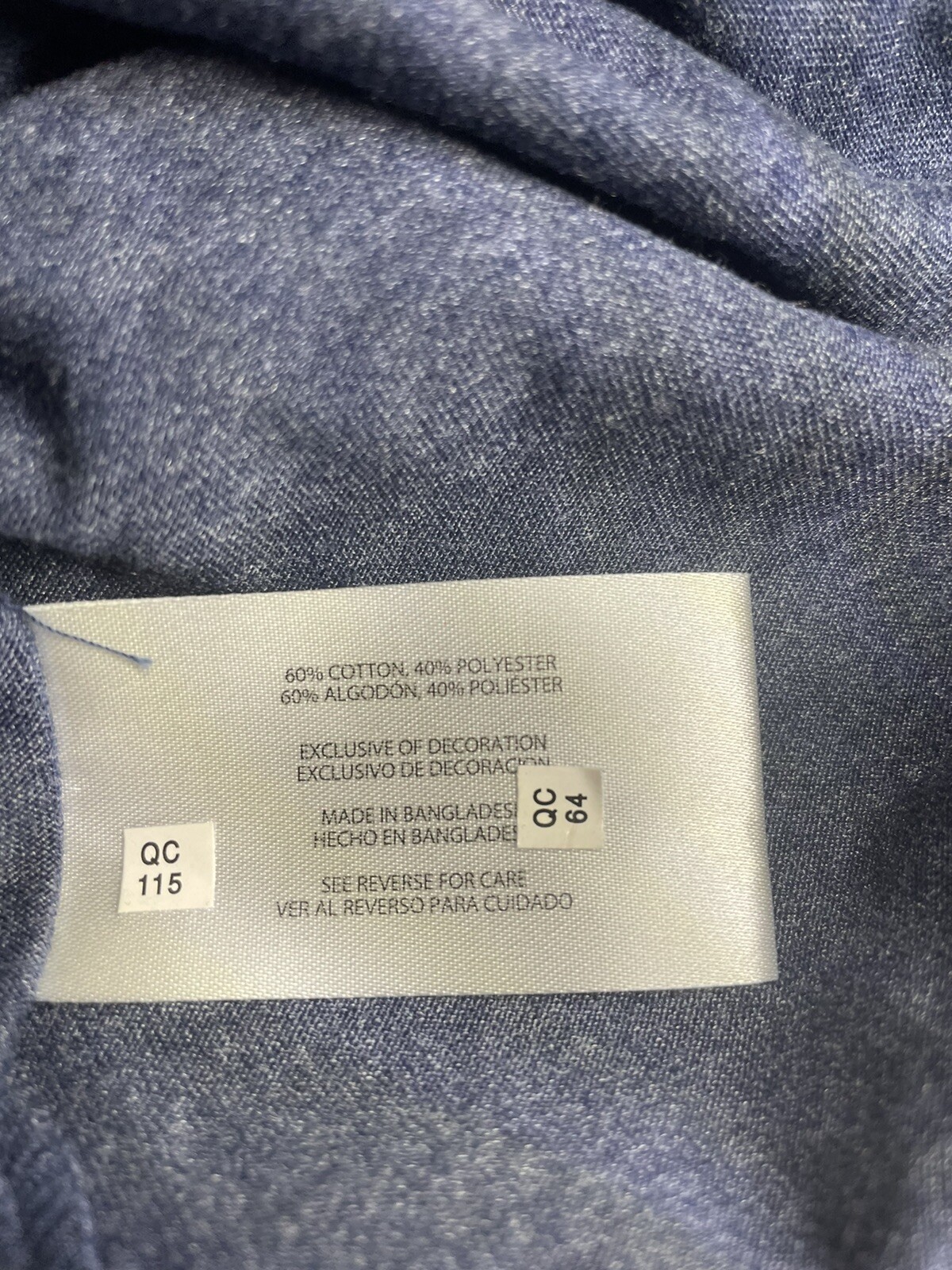 New Mens ORVIS Blue Tee Shirt Size Large