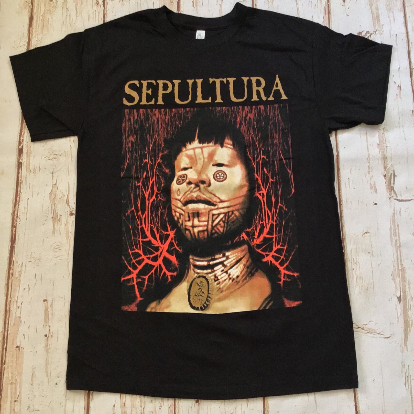 NEW- SEPULTURA – BAND T-SHIRT