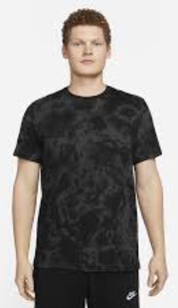 Mens Nike OLYMPICS “Team USA Tie Dye Tee” BLACK GREY DH7702 Size XLARGE