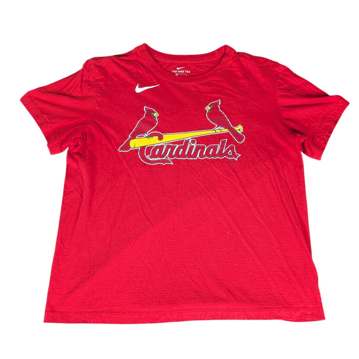 Nike Men St Louis Cardinals Nolan Arenado 28 MLB Player T-Shirt Red Short Sleeve