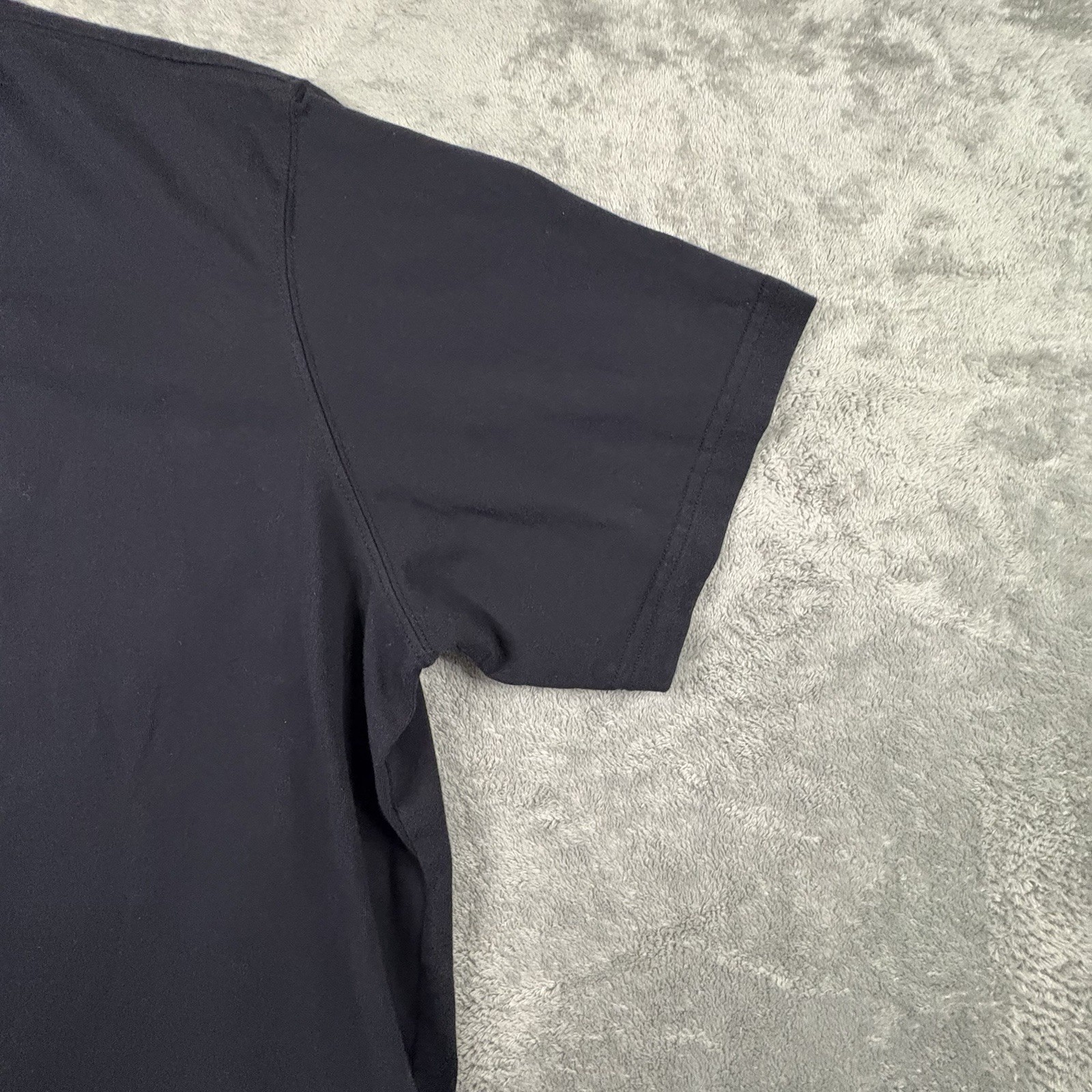 Lands’ End Men’s 2XL Black Cotton T Shirt SEE DESCRIPTION