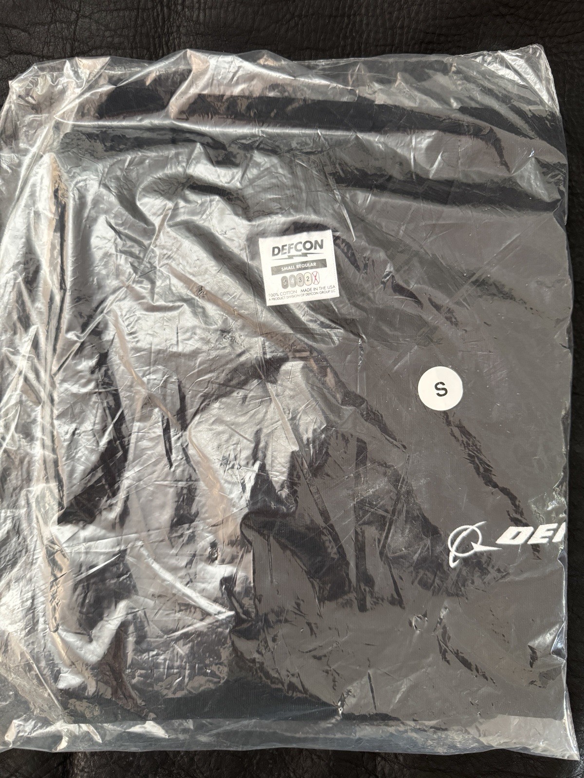 DEFCON Group Men’s Small Tee – Black – Brand New In Sealed Bag