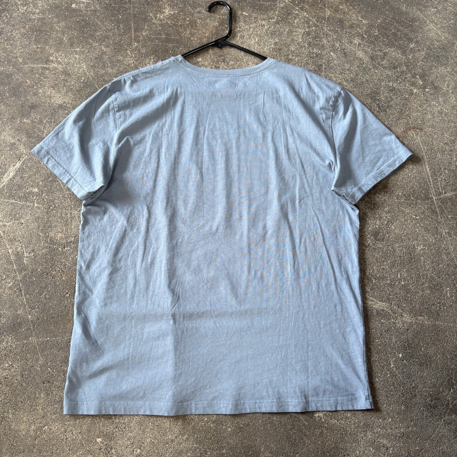 Levi’s Shirt Mens Size XL Extra Large Gray Graphic Farmer 20s Retro Short Sleeve