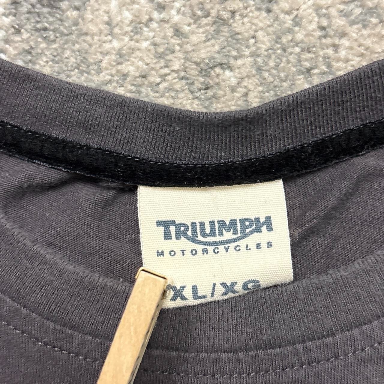 Triumph Motorcycles Steve McQueen Shirt Mens XL Limited Edition Legends Biker