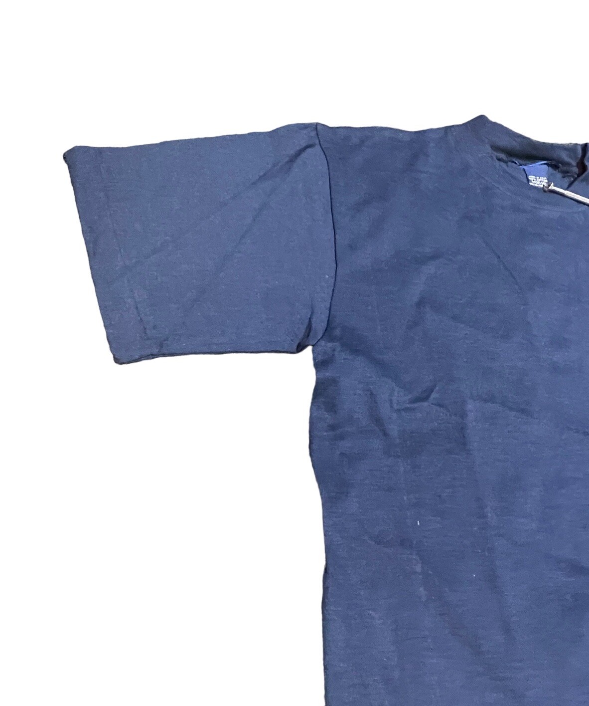 Lot of 3 Vintage Single Stitch Pocket Blank T Shirts Youth M 12/14 Adult Small