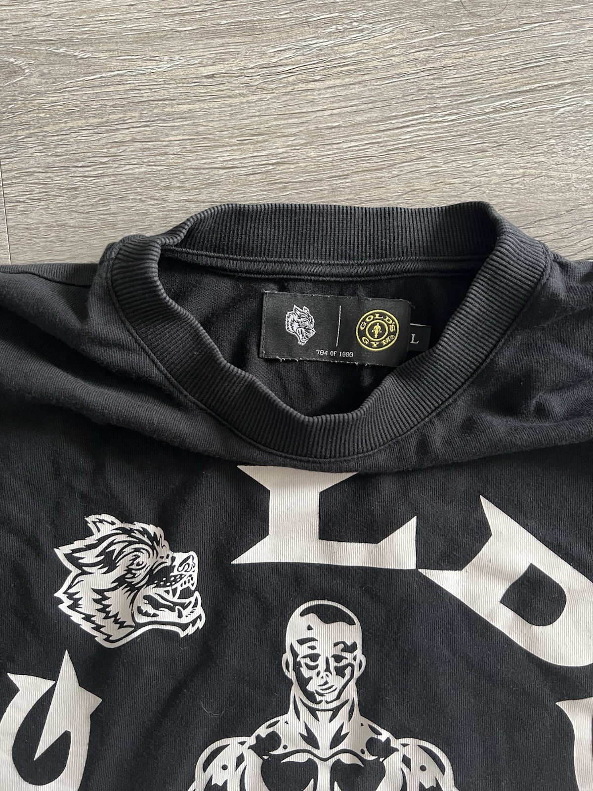 Darc Sport x Gold’s Gym Premium Tee Men’s Large NWOT