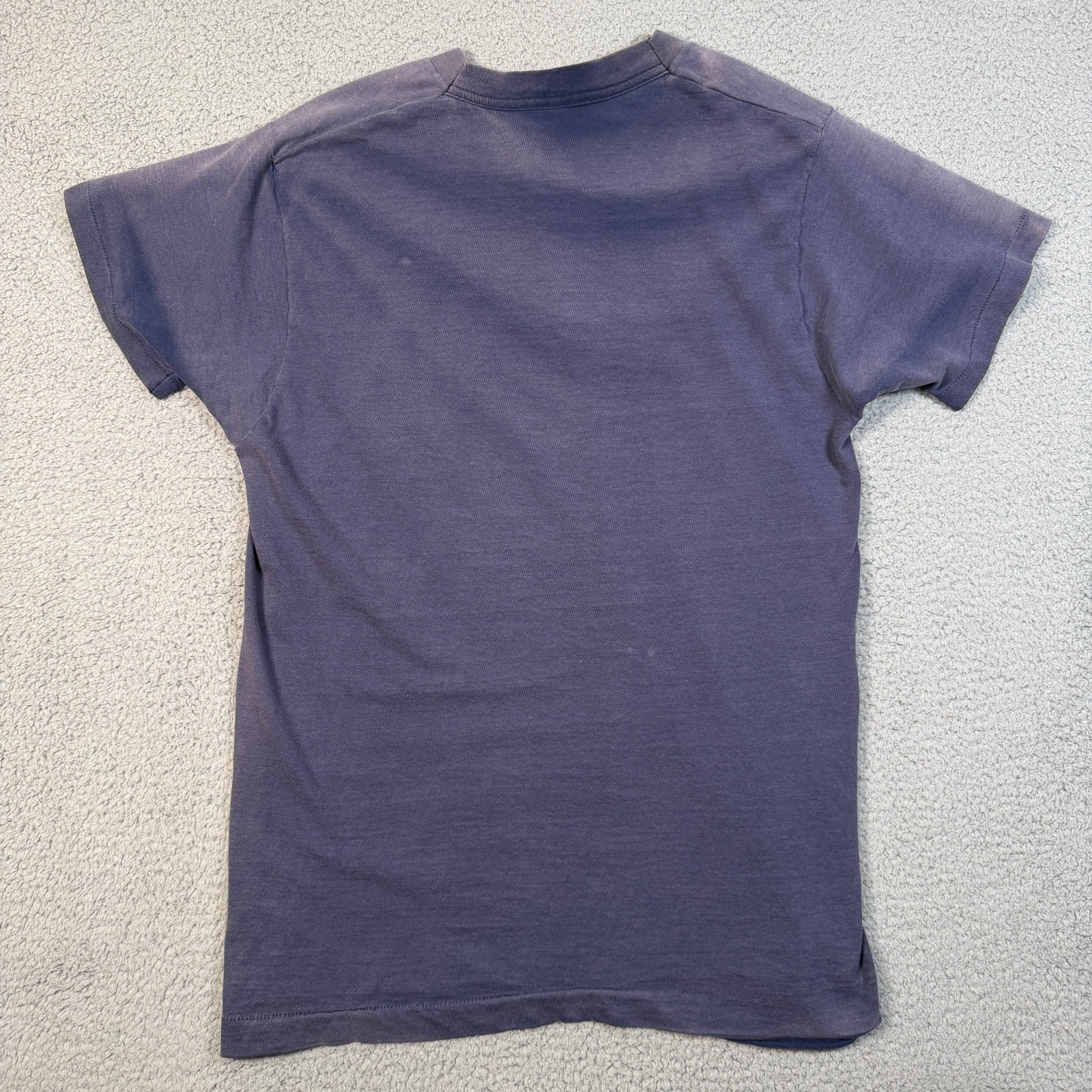 Vintage Faded Ghost Pocket T Shirt Men S Single Stitch 70s 80s Distressed Soft