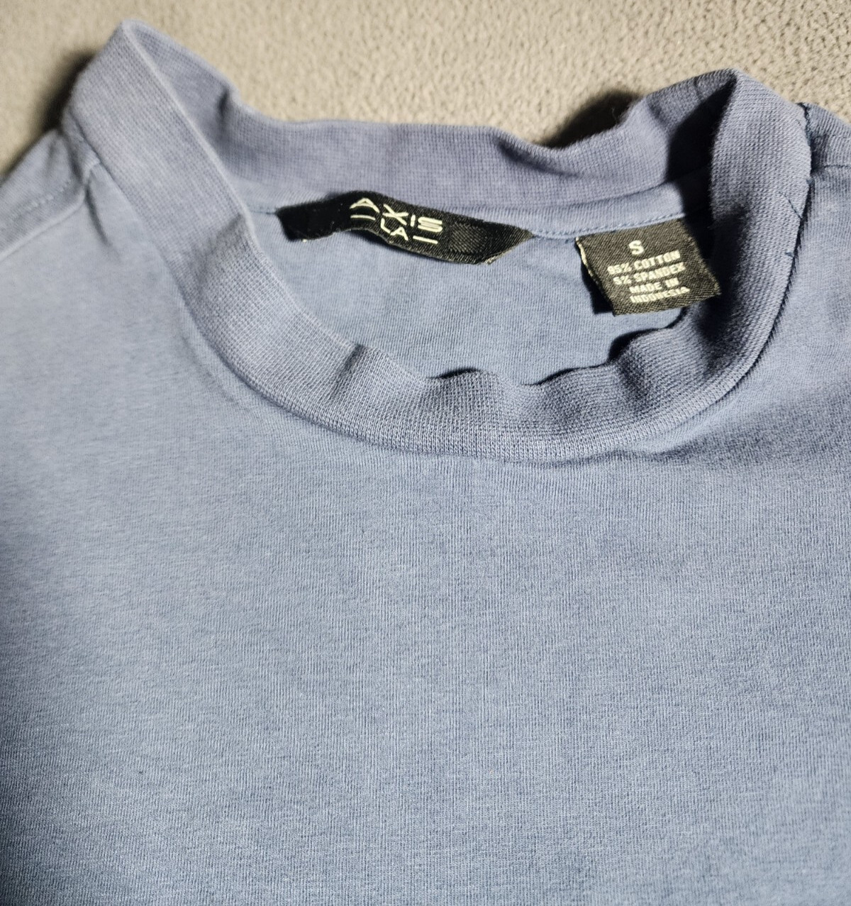 Axis LA T-Shirt Men Small Blue Short Sleeve Outdoor Round Neck Pull On