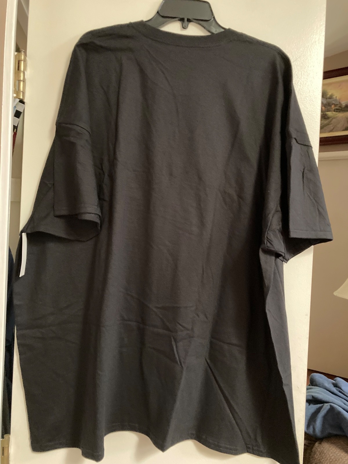 Athletic Works Men’s size 4XL Solid Black Lightweight Breathable T Shirt NWT