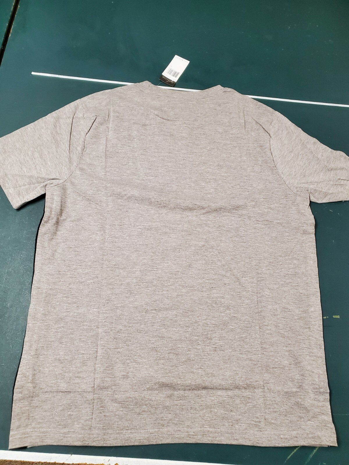 Sean John Mens Solid Side Level Tshirt Slate Gray Heather NWT MSRP $29 Free Ship