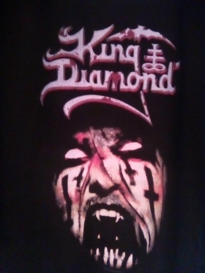 KING DIAMOND/ PUPPET MASTER TOUR SHIRT NEW XL