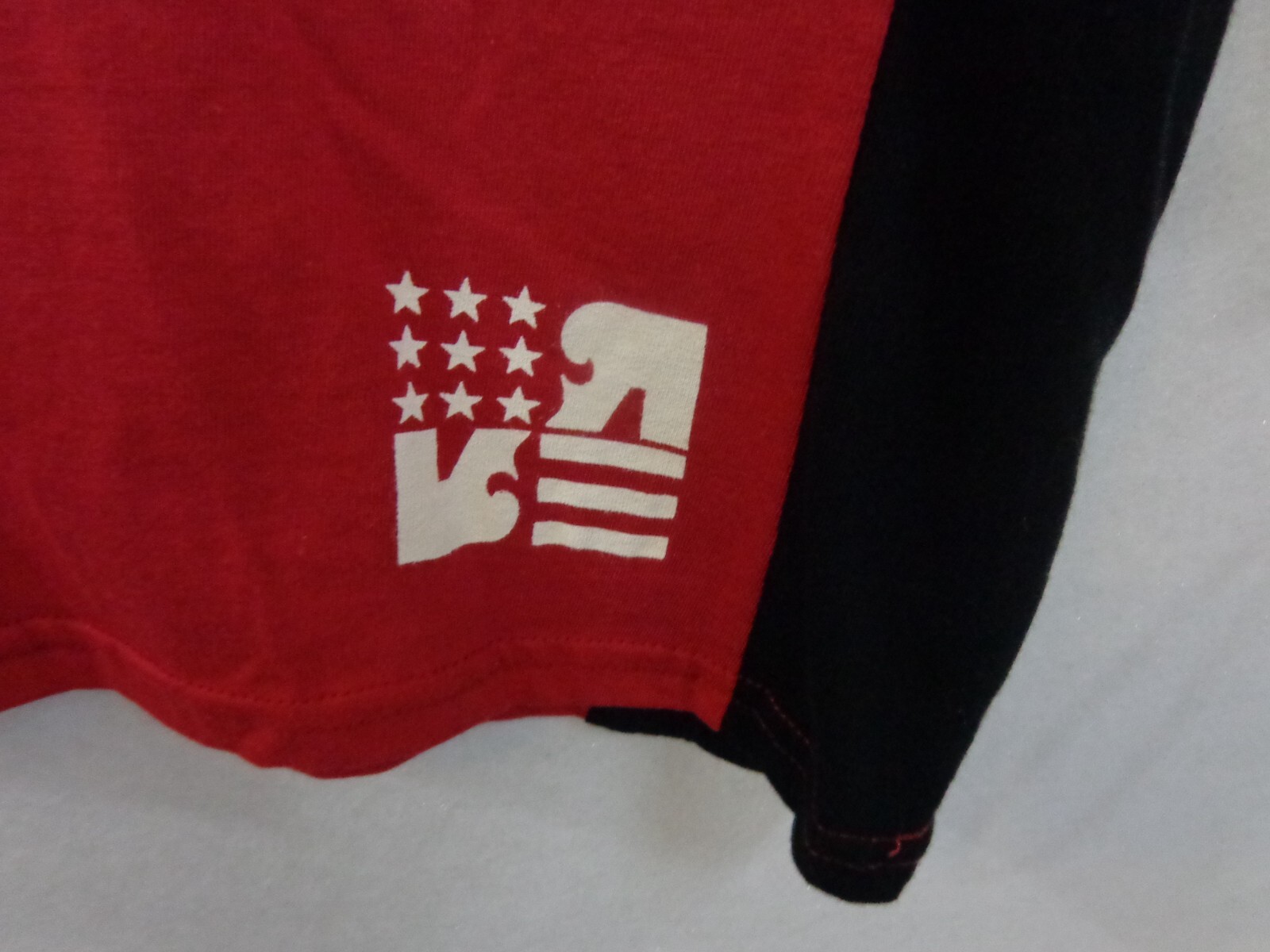 Rock Revival T Shirt Men’s L Red Short Sleeve Big Logo Double Sided New With Tag