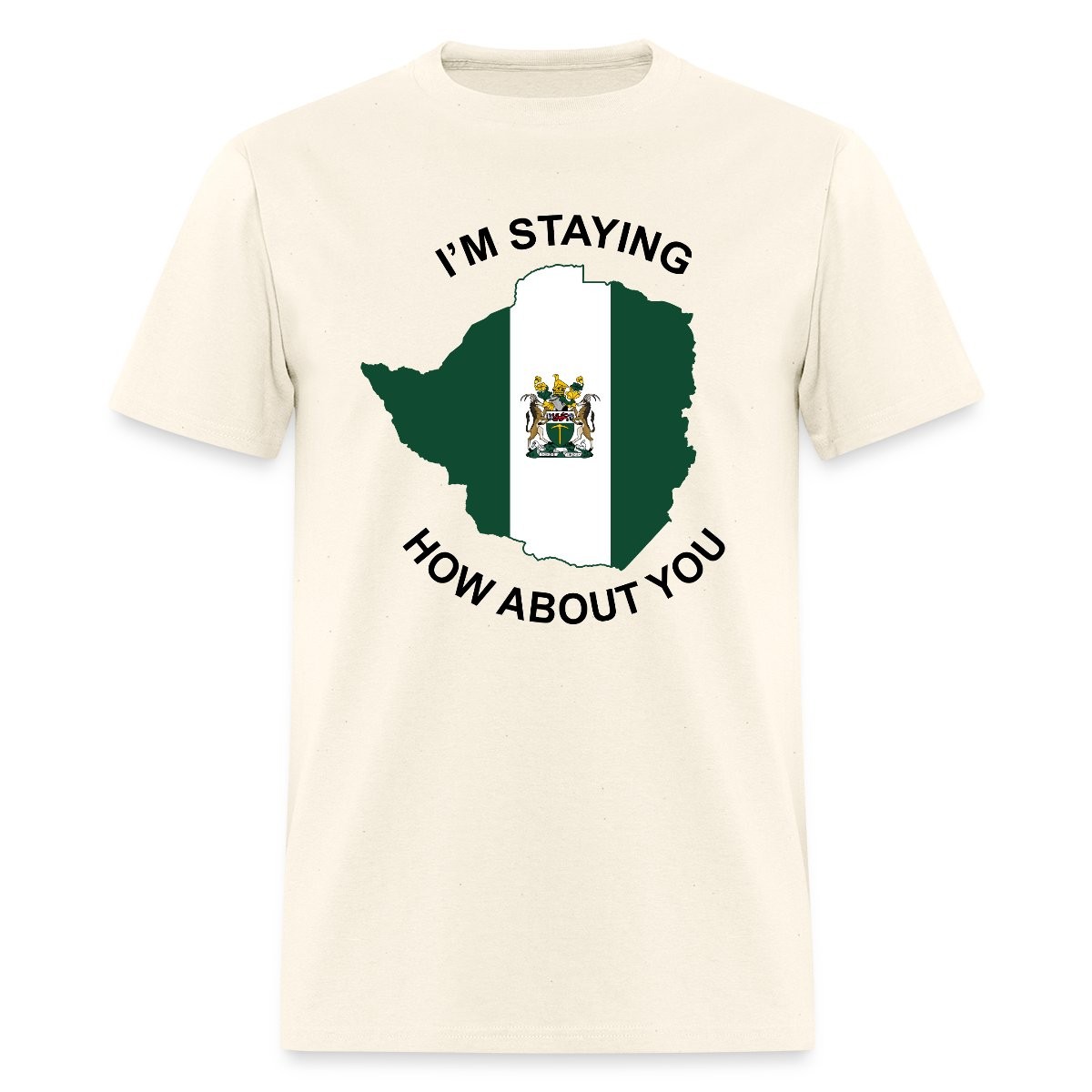 I’m Staying Rhodesia | Patriot Logo Men’s T-Shirt