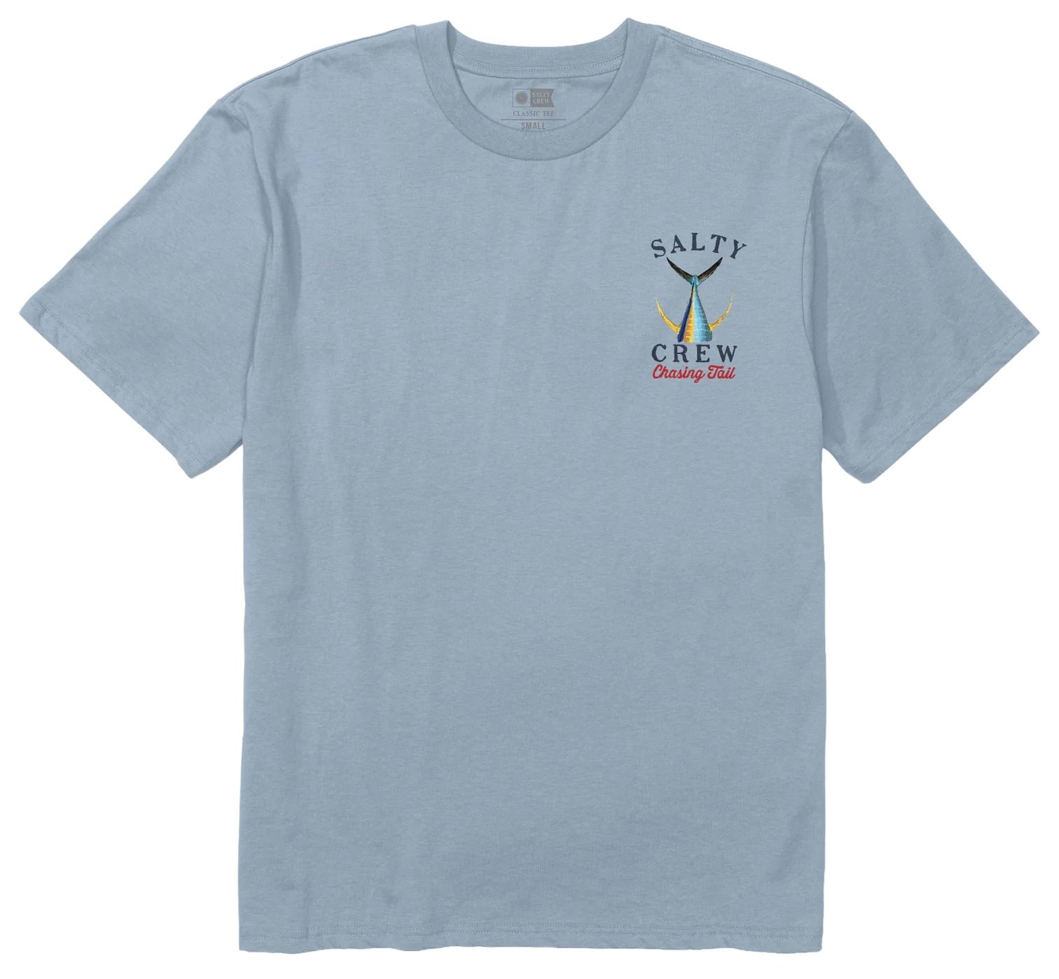 Salty Crew Tailed Classic SS T-Shirt – Blue Fog – New