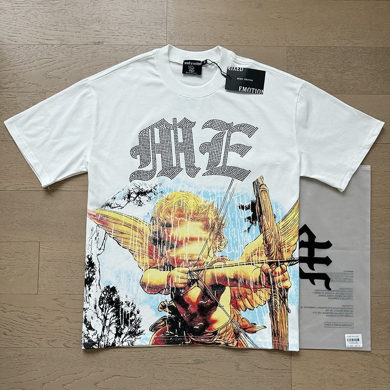 Mixed Emotion Little Angel Series Loose T-Shirt