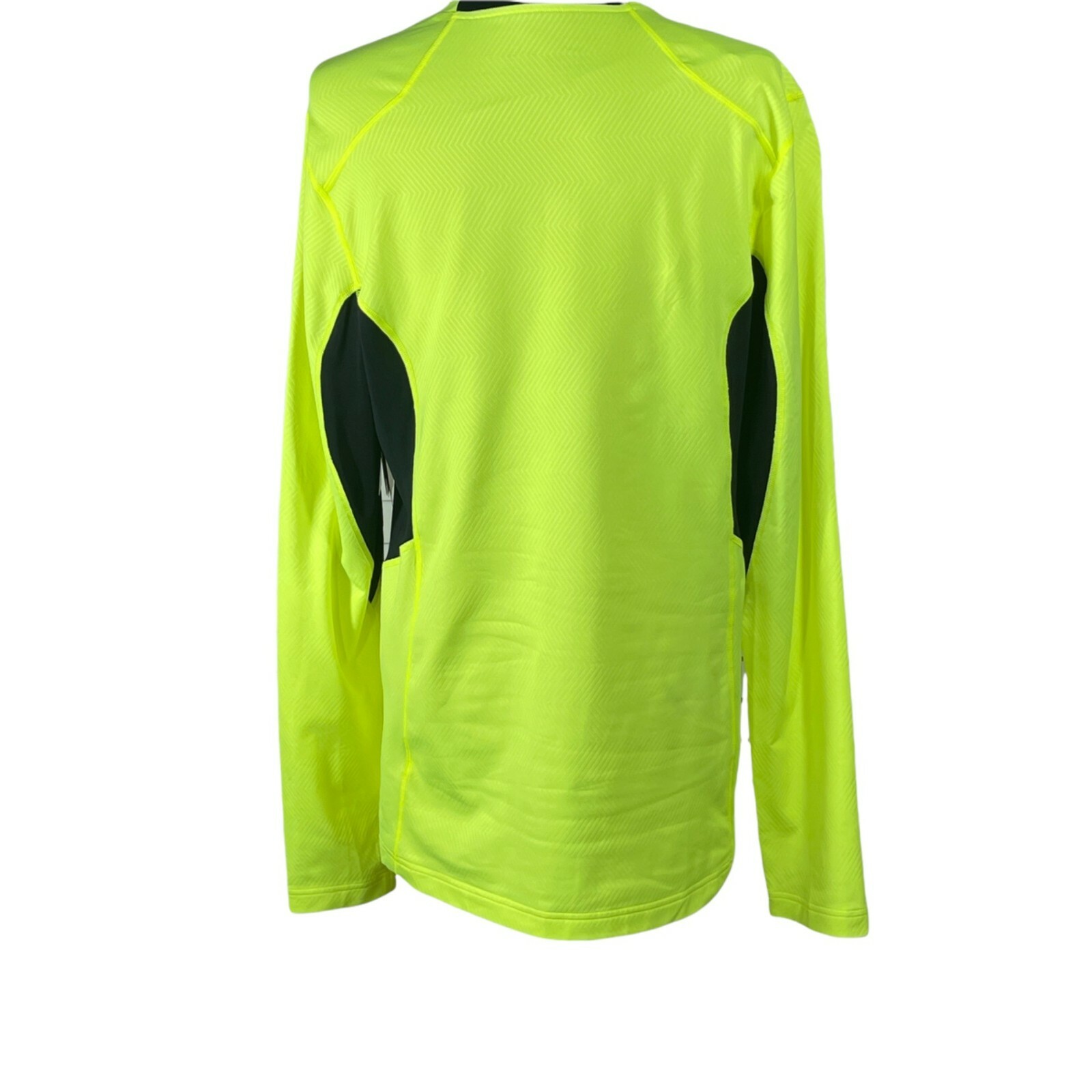 NWT Nike Pro Combat Dri-Fit Old Dominion Monarchs Chartreuse 1/4 Zip Pullover L