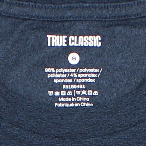 True Classic Long Sleeve T Shirt, Long Sleeve Crew Neck Tee MSRP $35