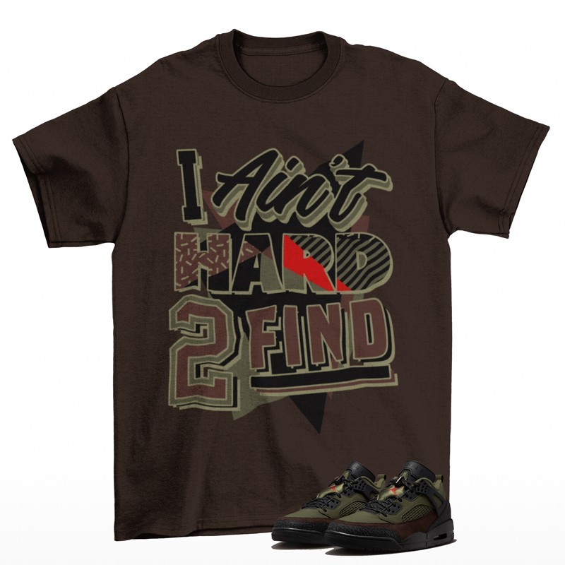 Find Out Shirt Brown to Match Jordan Spizike Low Beef Broccoli IH1782-200