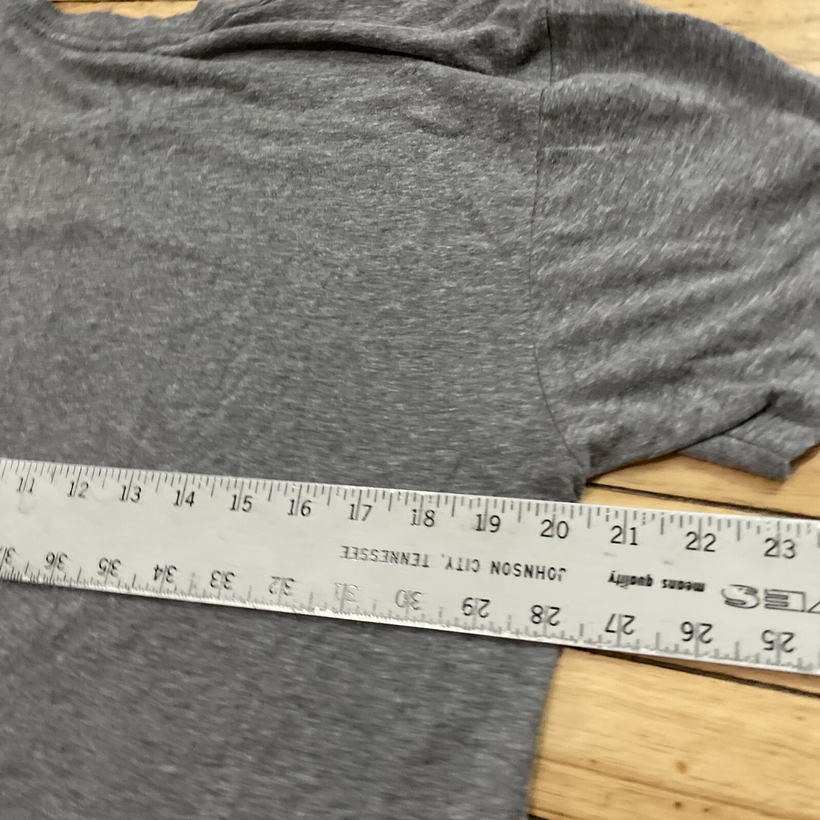 Geometric Art House Shirt Men L Stretch Graphic Tee Gray Casual Short Sleeve