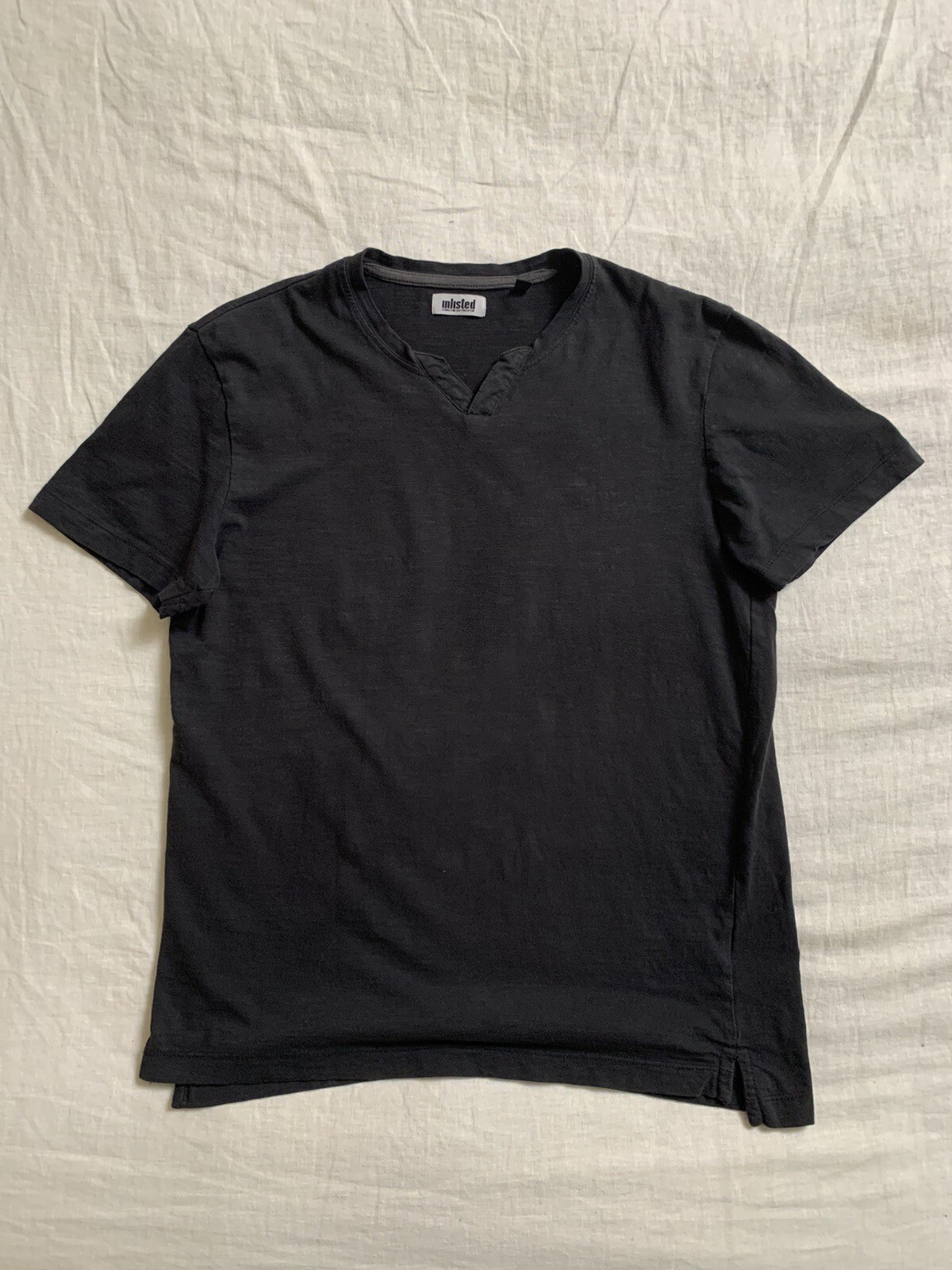 Kenneth Cole Unlisted Mens T-shirt Black Medium 100% Cotton