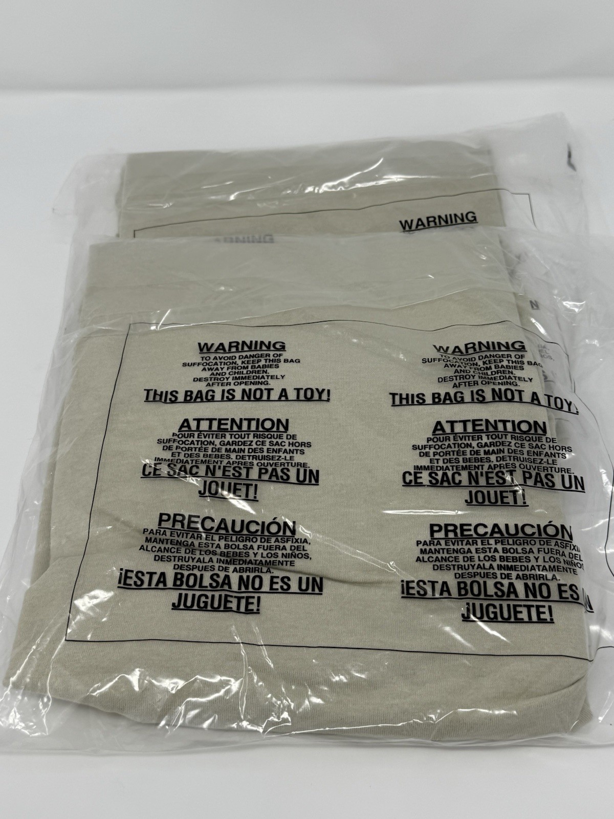 2 Hanes Triblend Lightweight Crew Tees 2XL Pebblestone Heather