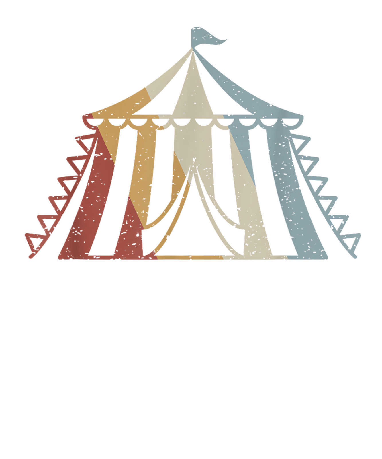 Circus Retro Style Vintage T-Shirt