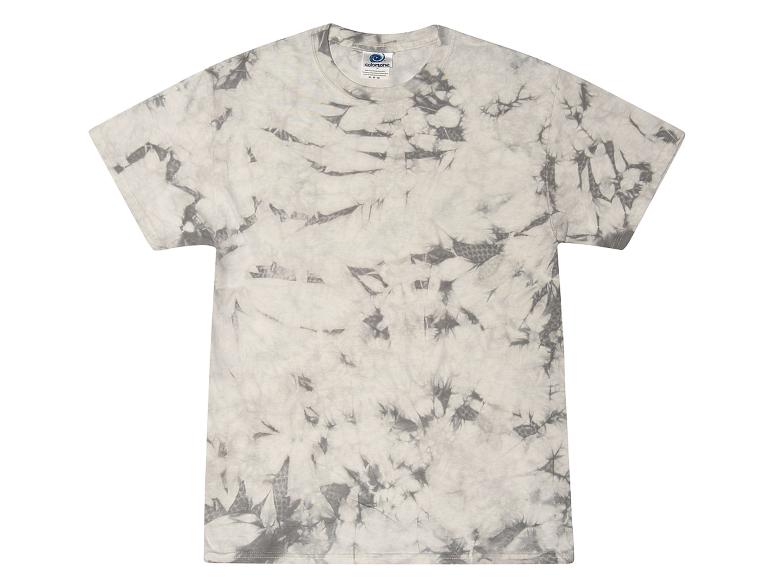 Tie Dye Crystal Silver T-Shirts S M L XL 2XL 3XL Cotton Colortone