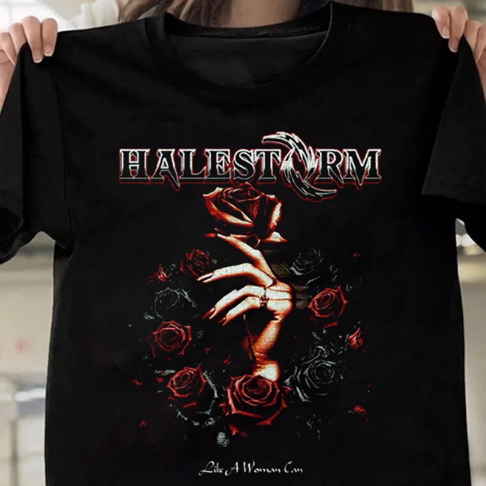 Rare Halestorm Band Cotton Men S-5XL 20D1636