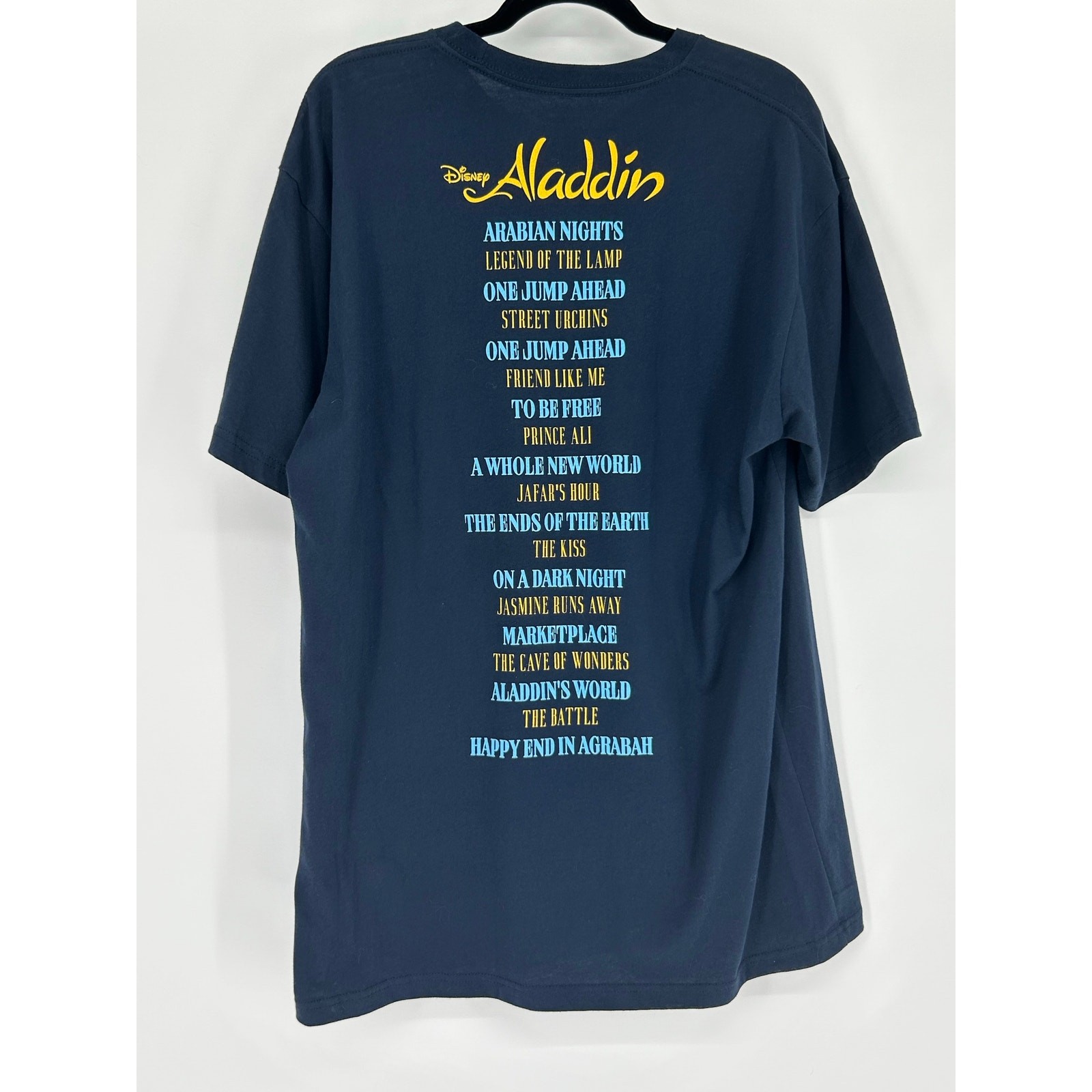 Disney NWT Aladdin World Tour Box Lunch Exclusive T-Shirt, Sz 2X