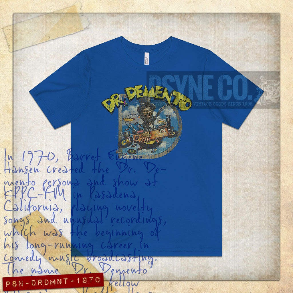 Dr. Demento 1970 Vintage Men’s T-Shirt