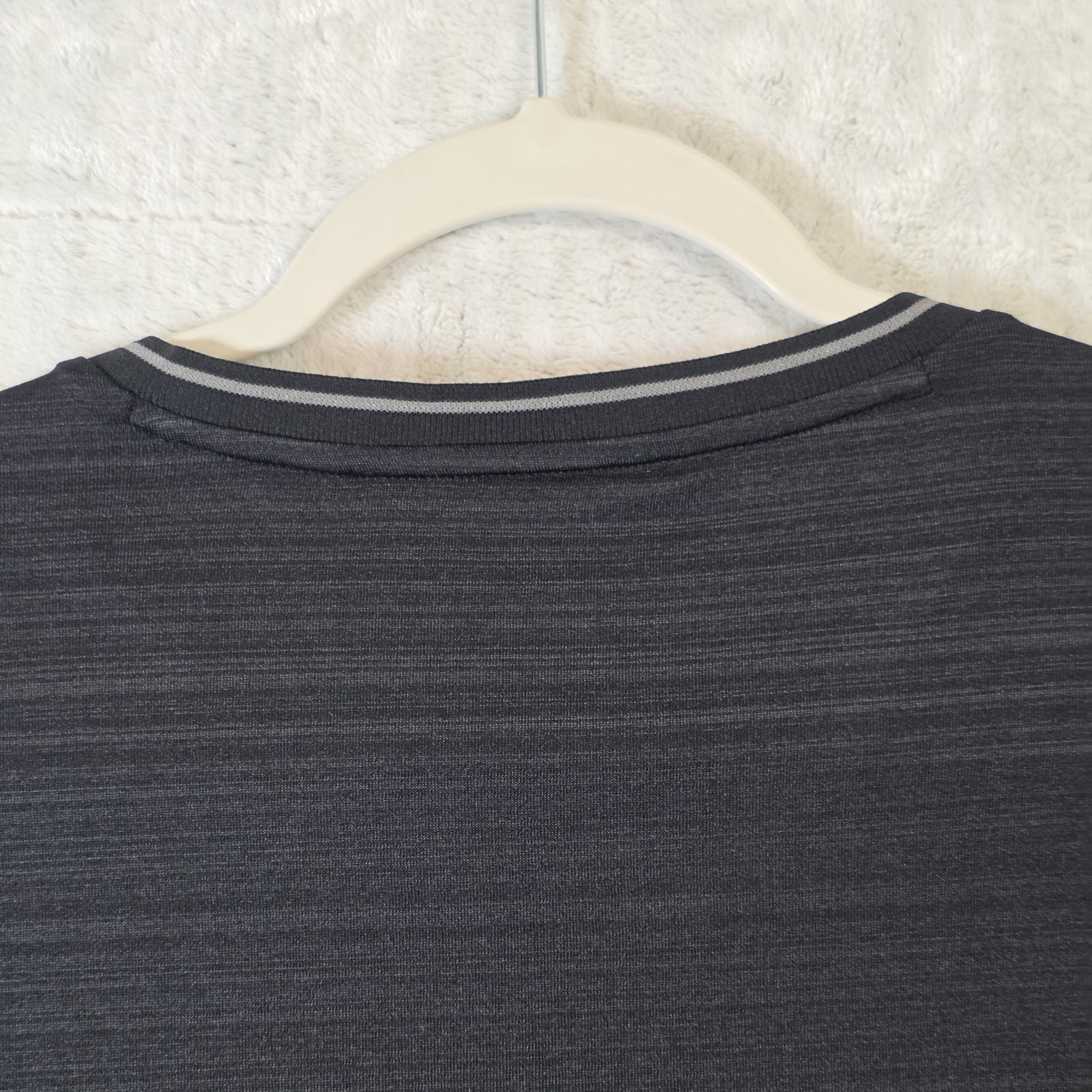 Adidas Performance Men’s Sequencials Heathered Long Sleeve Tee, Black, Medium