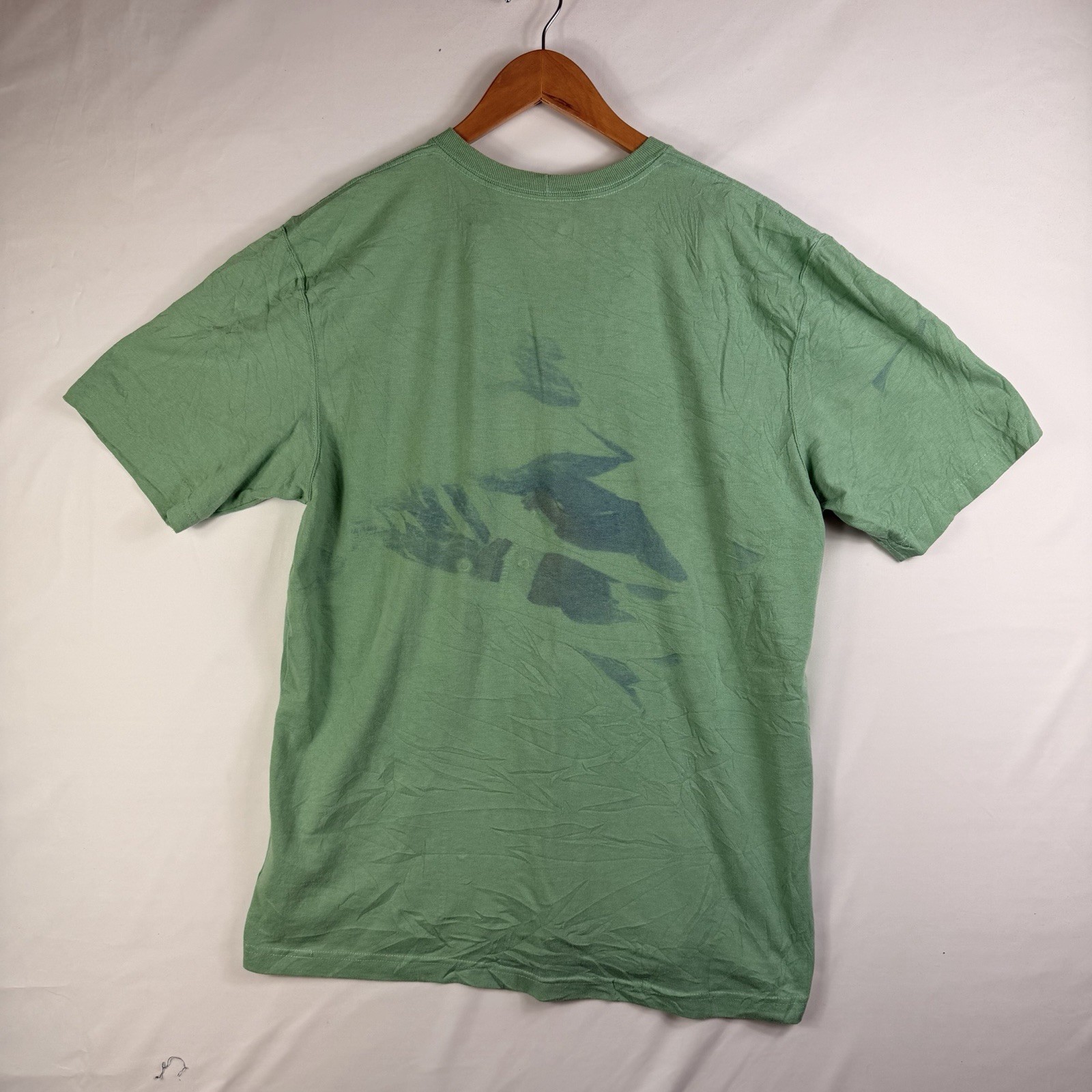 Carhartt T-Shirt Men’s L Loose Fit Green Short Sleeve Pocket Tee Workwear