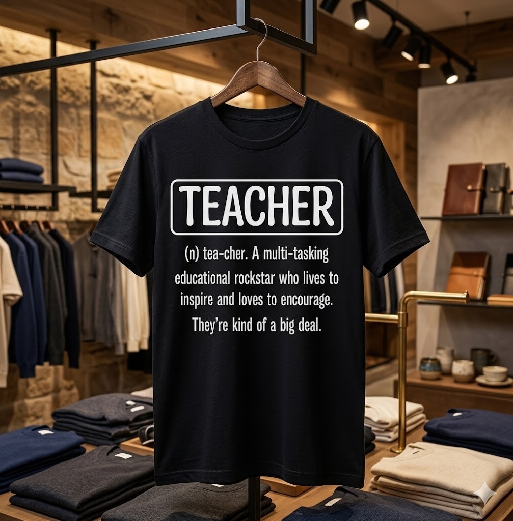 Teacher Definition – Funny Teacher T-Shirt – H087