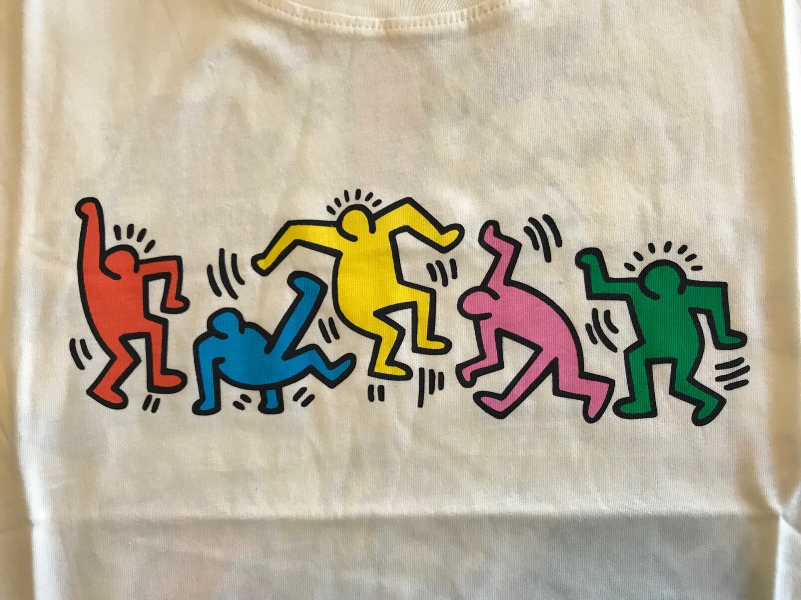 KEITH HARING Licensed Muscle Shirt NEW S, M, L, XL, XXL PRINT ON BOTH SIDES NWT
