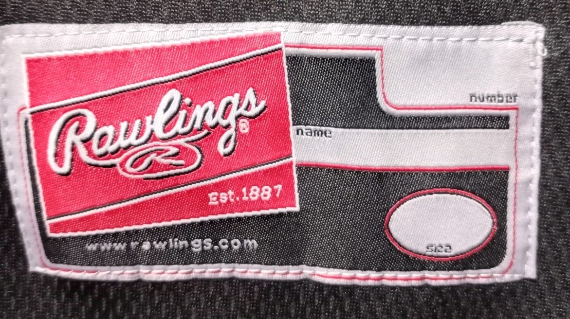 Vintage Rawlings Baseball Practice Pullover Black Jersey Men’s Size 2XL