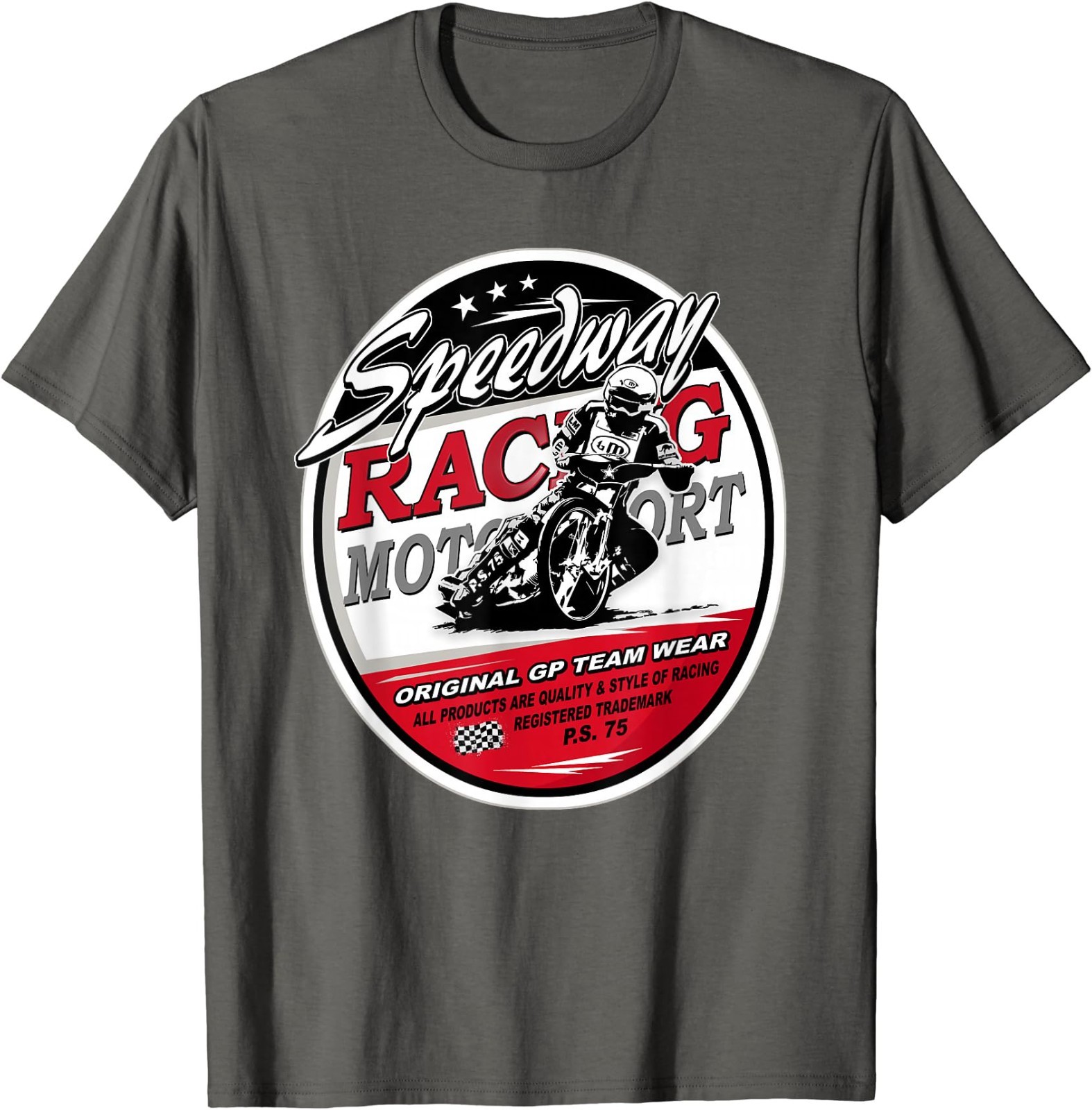 Motorcycle Speedway T-Shirt Flat Track Race T-Shirt